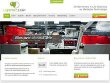 Tablet Screenshot of lifeteczone.nl